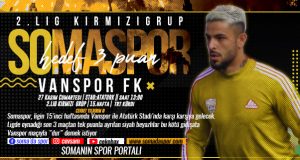 Somaspor Vanspor FK Maç Önü