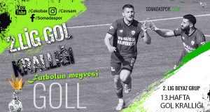 2.Lig Beyaz Grup Gol Krallığı