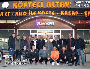 Maç sonu Köfteci Altay'da yemek
