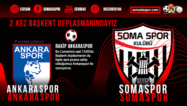 Ankaraspor Somaspor Maç Önü