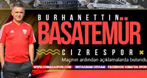 Basatemür Cizrespor Maçını Değerlendirdi