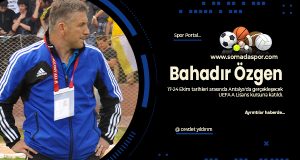 Bahadır Özgen UEFA A Lisans Kursuna Katıldı