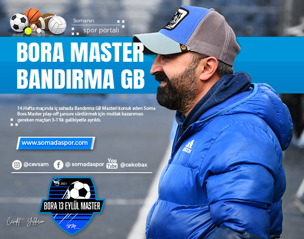 Bora Master, Bandırma GB’yi 3-1 Mağlup Etti