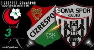 Cizrespor-Somaspor Maç Önü