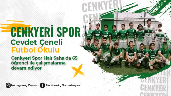 Cenkyeri Spor Futbol Okulunda İyi Birey İyi Sporcu Yetişiyor