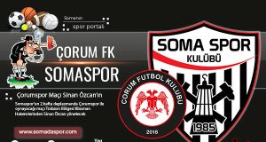 Çorum FK-Somaspor Maçını Sinan Özcan Yönetecek
