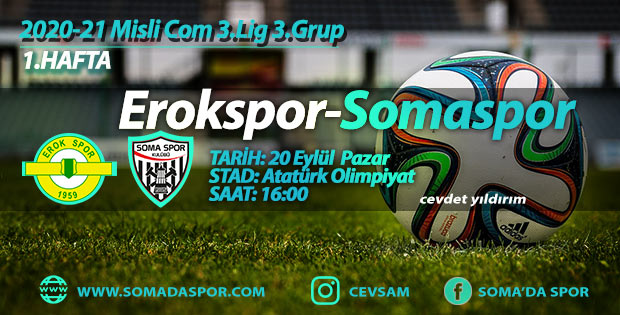 Erokspor-Somaspor Maçının Hakemleri Belli Oldu