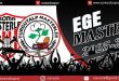 Ege Masterler Ligi 2025-2026 Sezonu Grupları Belli Oldu