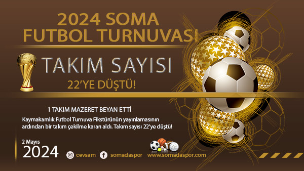 Futbol Turnuvasında Takım Sayısı 22’ye Düştü!