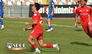 Caner Cengiz'in gol sevinci!