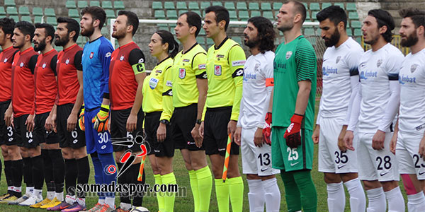 Somaspor-Isparta 32 Spor Maçının Hakemleri Belli Oldu.