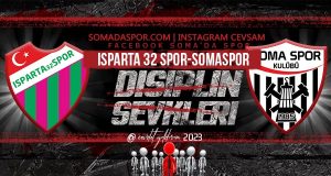 Isparta-Somaspor Maçınında Olduğu Disiplin Sevkleri