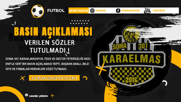 Karaelmasspor’dan Sitem Dolu Basın Açıklaması
