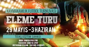 Kaymakamlık Futbol Turnuvası Eleme Turu ve Detaylar