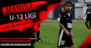Manisa U-12 Futbol Liginde A ve B-grubunda 4 Maç Oynandı.