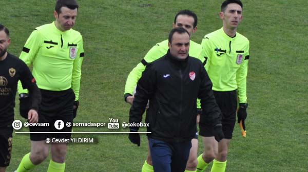 Amed Sportif ile Soma Atatürk Stadı’nda 1-1 berabere kaldığımız maçta dördüncü hakem