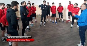 Somaspor Alaşehir Belediyespor Maçının Hazırlıklarına Başladı.