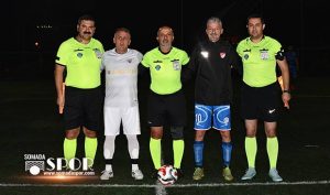 Maçın Hakem Triosu Yılmaz Türkoğlu-Reşat Bozat-Coşkun Göl