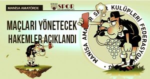 Manisa’da 29 Kasım–5 Aralık Futbol Haftası Tüm Kategorilerde Görev Alacak Hakemler Açıklandı