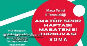 Masa Tenisi Turnuvası Düzenleniyor