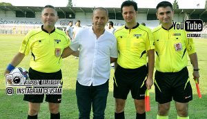 Mehmet Öztürk, Ulaş Ayduran ve Seçkin Şener hakem triosu