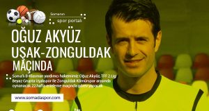 Oğuz Akyüz, Uşakspor-Zonguldakspor Maçında