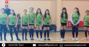 Soma Okul Sporları Küçük Kızlar Voleybol Karşılaşması