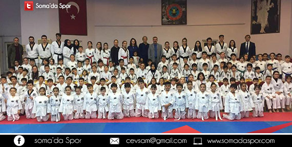 Soma Taekvondo 2018 Ocak Ayı Kuşak Sınavı Yapıldı.