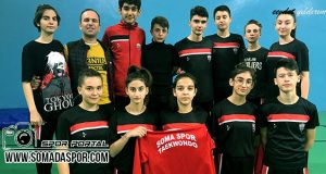 Taekwondo’da Somaspor Fırtınası…