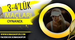 2. Tenis Turnuvasında 3.lük Maçları Oynandı.