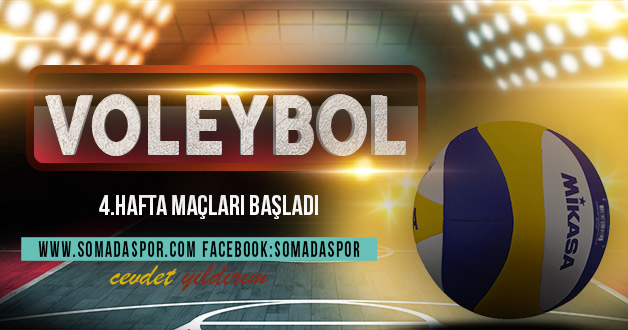 Voleybolda 4.Hafta Heyecanı Başladı.