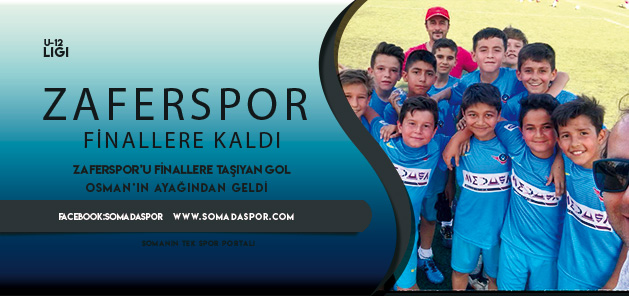 U-11 F-Grubunda Soma Zaferspor ve Gölmarmaraspor Mutlu Sona Ulaştı.