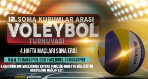 Voleybolda 4.Haftanın Son Maçları Oynandı.