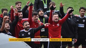 Somaspor Erokspor maçının fotoğrafları
