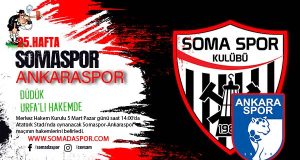Somaspor-Ankaraspor Maçını Erhan Kutlu Yönetecek