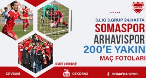 Somaspor Arhavispor Maç Fotoları