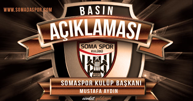 Somaspor Kulübünden Basın Açıklaması