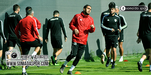 Somaspor'un hafta ortası oynayacağı Çarşambaspor maçının hazırlıklarının startı verildi.