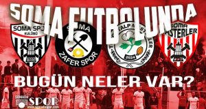 Soma Futbolunda 2 Kasım Pazar Programı