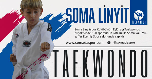 Soma Linyitspor Taekwondo Kuşak Sınavı Yapıldı