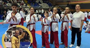 Soma Linyitspor Taekwondo Takımı Balıkesir’de Madalyaya Doydu