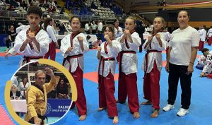 Soma Linyitspor Taekwondo Takımı Balıkesir’de Madalyaya Doydu