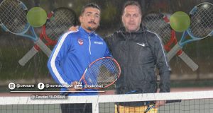 Soma Tenis Finaline Yağmur Engeli