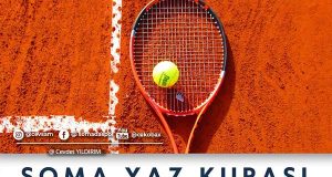 Soma Yaz Kupası Tenis Turnuvası 24 Temmuz’da Başlıyor