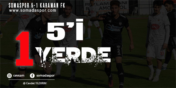 Somaspor 5-1 Karaman Futbol Kulübü