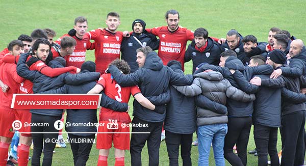 Somaspor-Amed SF Maçında Puanlar Paylaşıldı