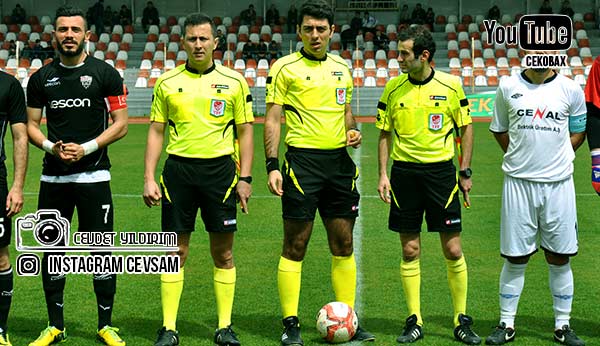 Somaspor-İçel İdmanyurdu Maçının Hakemleri Belli Oldu