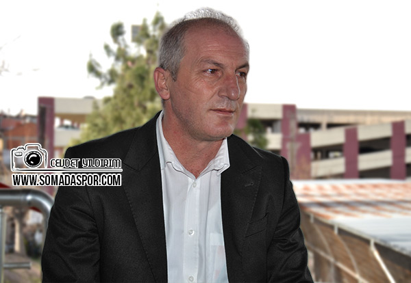 Somaspor Kulübü Başkanı Mustafa Aydın  zorlu mücadele öncesi açıklamalarda bulundu