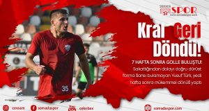 Somaspor, Sivas’tan 3 Puanla Dönüyor