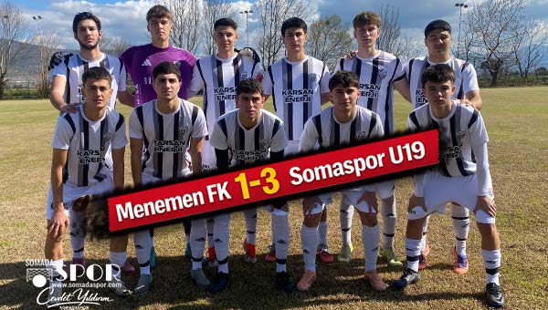 Somaspor U19 Menemen Deplasmanında Farkını Gösterdi